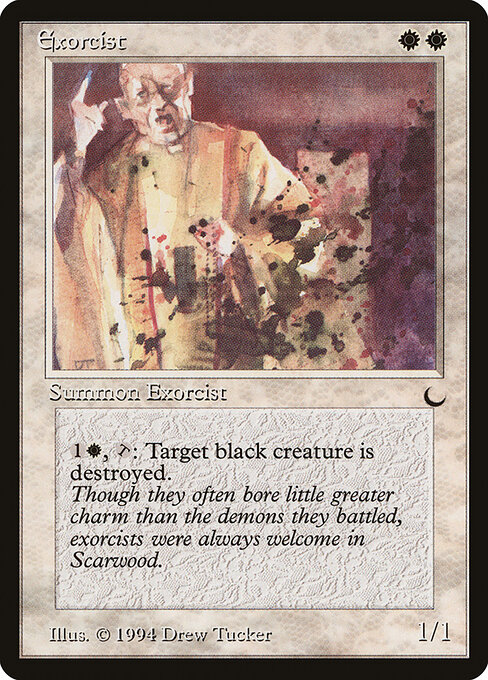 Exorcist card art