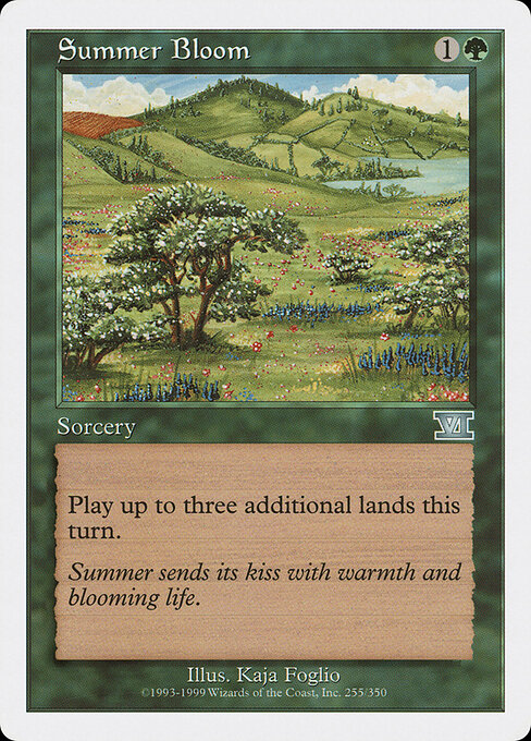 Summer Bloom card art