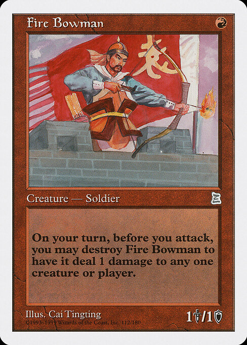Fire Bowman card art