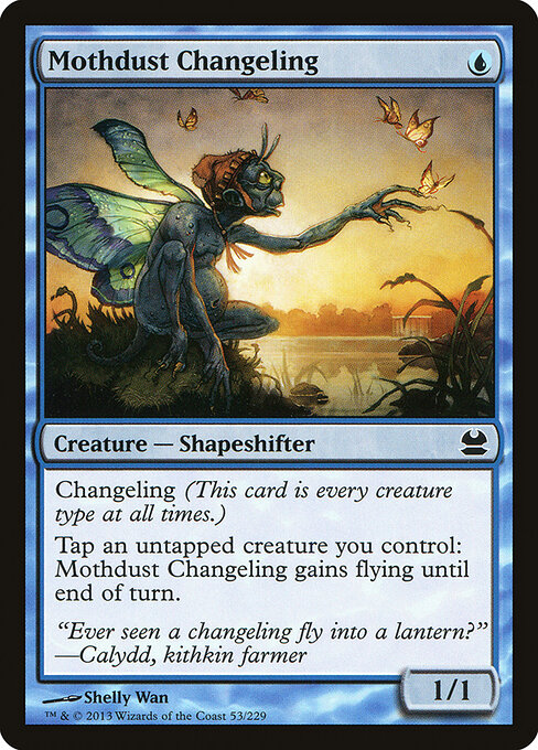 Mothdust Changeling card art