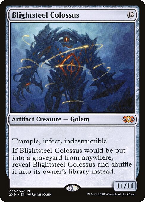 Blightsteel Colossus card art
