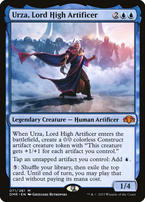 Urza, Lord High Artificer card art