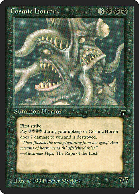 Cosmic Horror card art