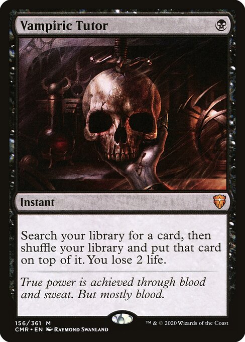 Vampiric Tutor card art