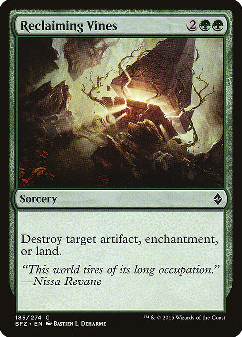 Reclaiming Vines card art