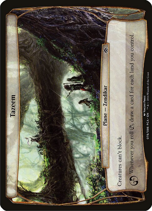Tazeem (Planechase Anthology) card art