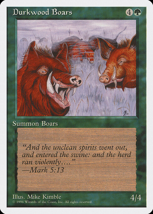 Durkwood Boars card art