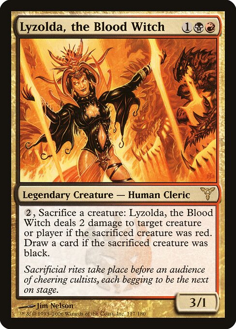 Lyzolda, the Blood Witch card art
