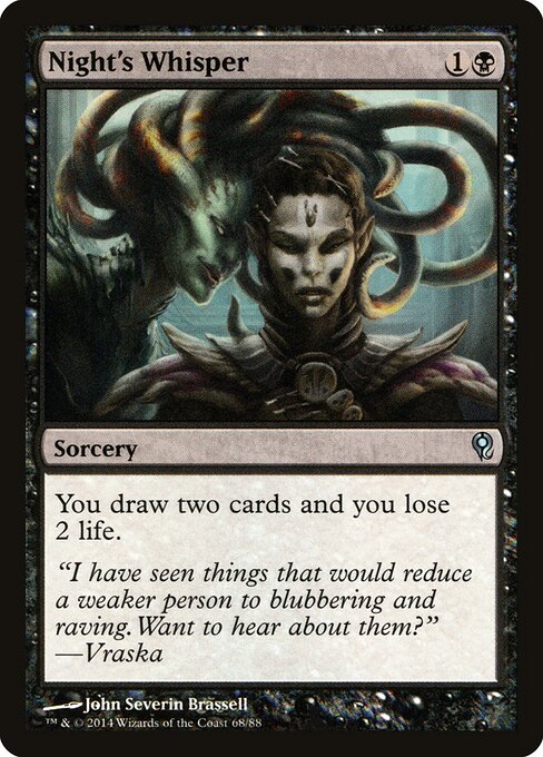 Night's Whisper card art