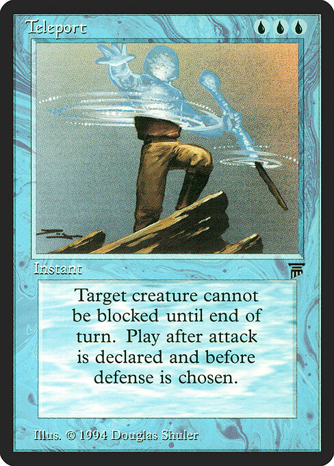 Teleport card art