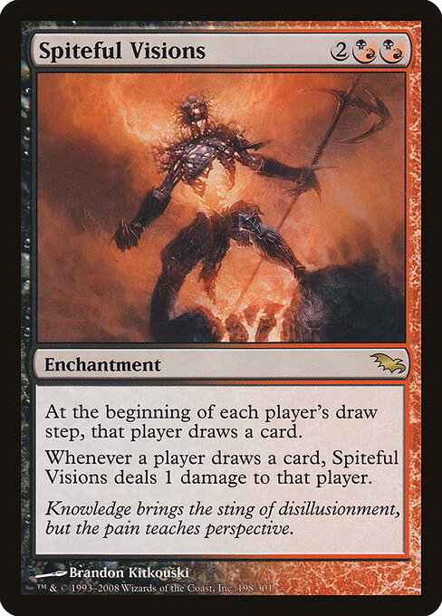 Spiteful Visions card art