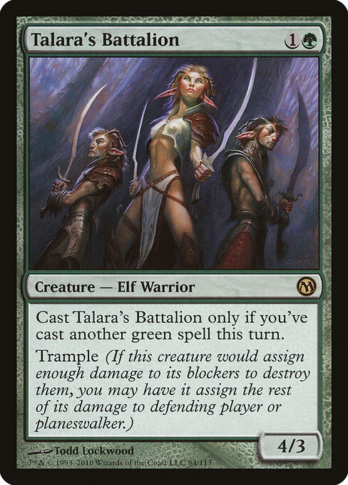 Talara's Battalion card art