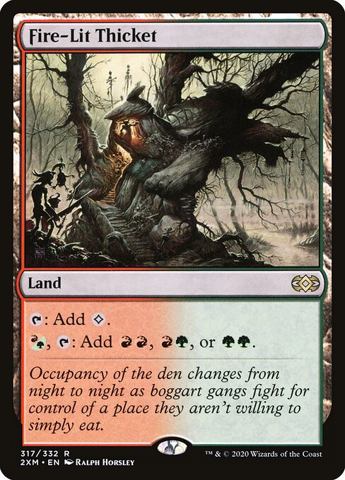Fire-Lit Thicket card art
