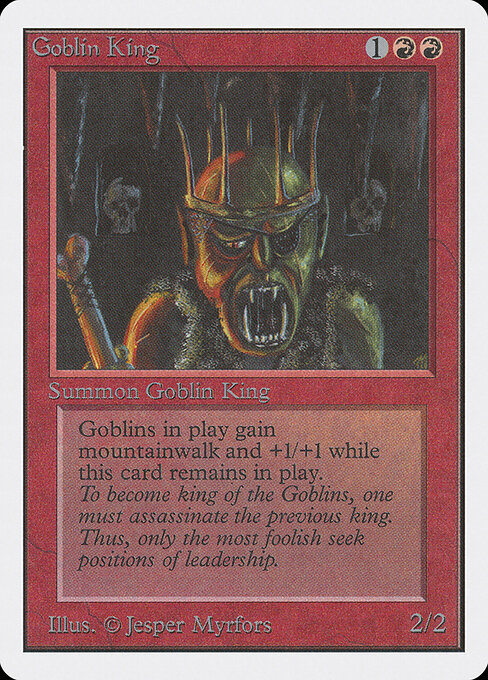 Goblin King card art