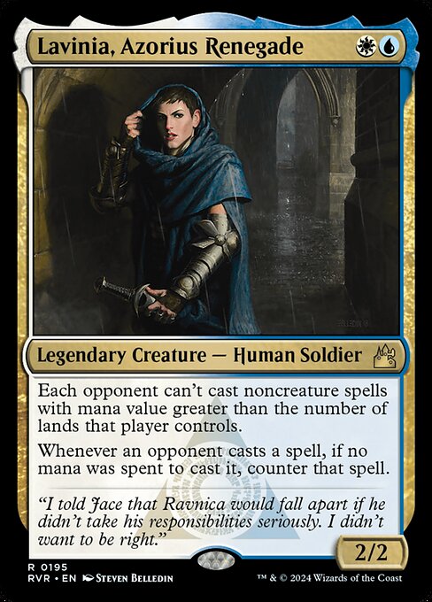 Lavinia, Azorius Renegade card art