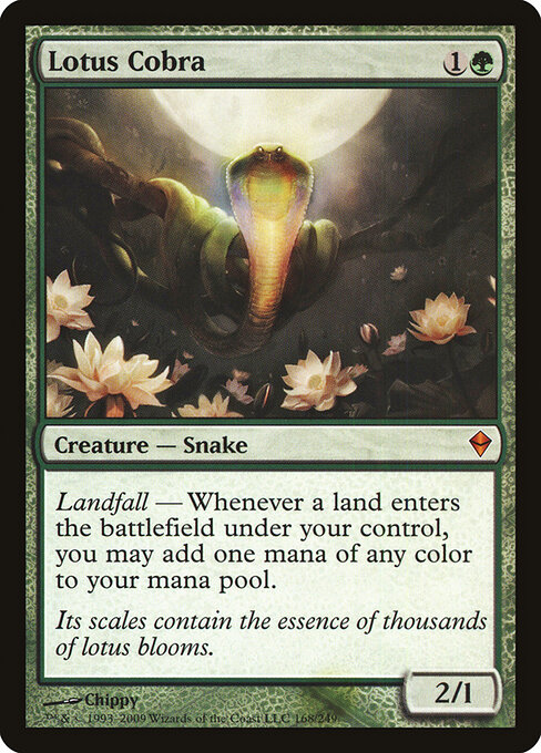 Lotus Cobra card art