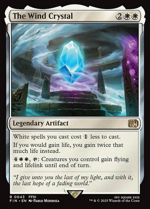 The Wind Crystal card art