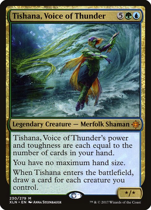 Tishana, Voice of Thunder card art