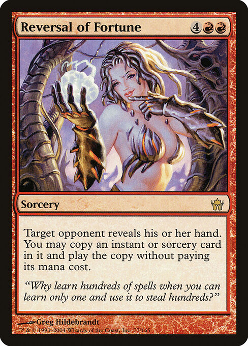 Reversal of Fortune card art