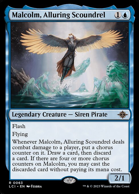 Malcolm, Alluring Scoundrel card art