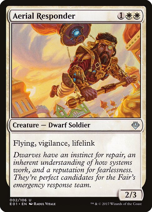 Aerial Responder card art