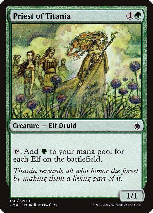 Priest of Titania card art