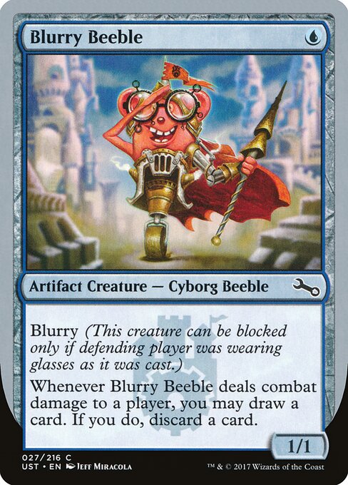 Blurry Beeble card art