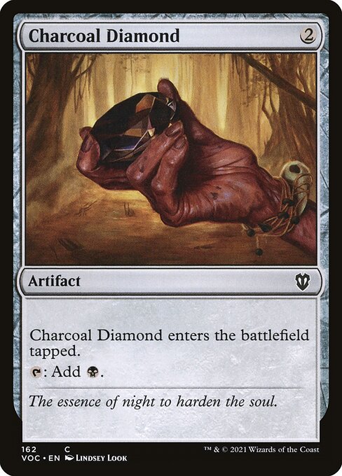 Charcoal Diamond card art