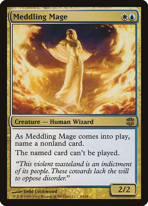 Meddling Mage card art