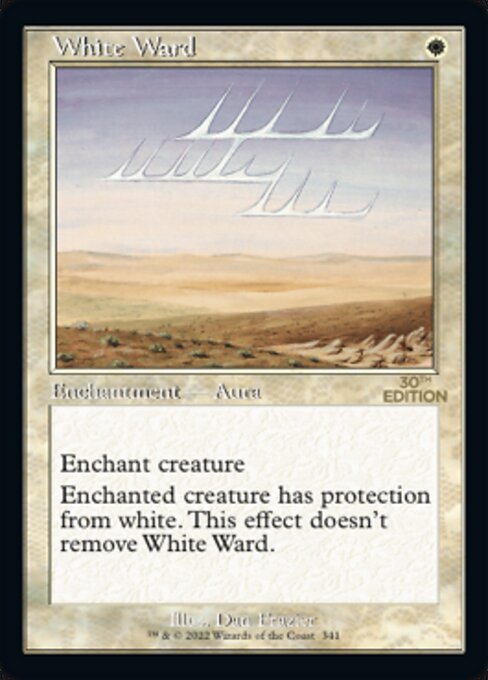 White Ward card art
