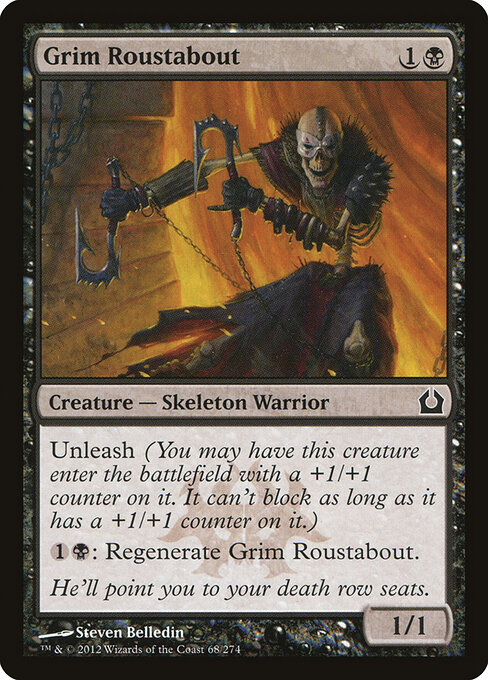 Grim Roustabout card art