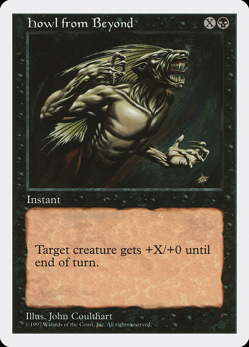 Howl from Beyond card art