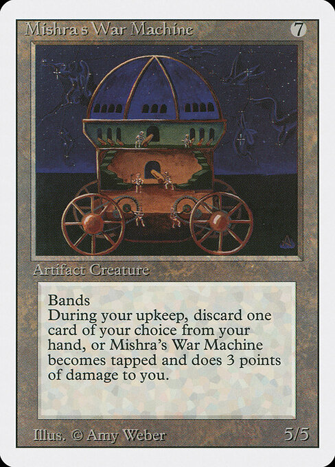 Mishra's War Machine card art