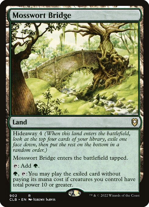 Mosswort Bridge card art