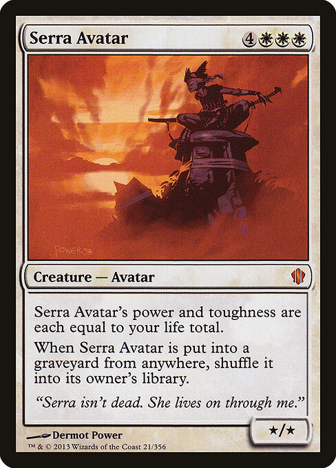 Serra Avatar card art