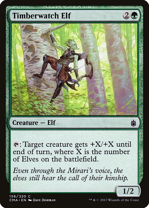Timberwatch Elf card art