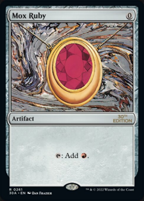 Mox Ruby card art