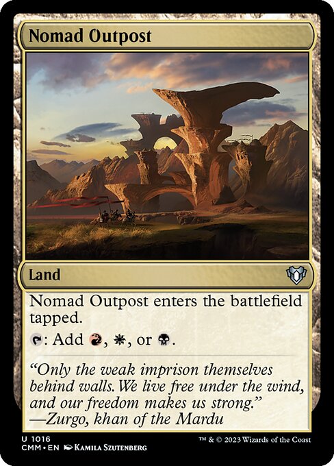 Nomad Outpost card art