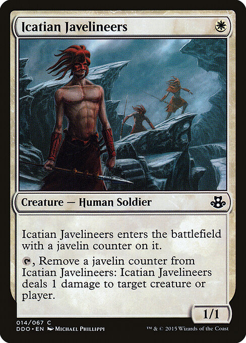 Icatian Javelineers (Beard, Jr.) card art