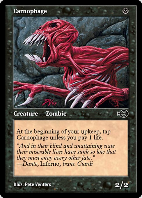 Carnophage card art