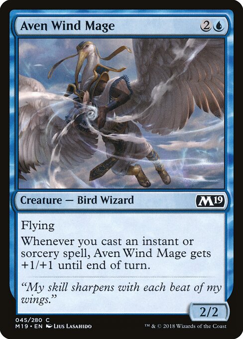 Aven Wind Mage card art
