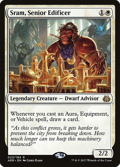 Sram, Senior Edificer card art