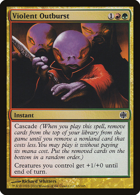 Violent Outburst card art
