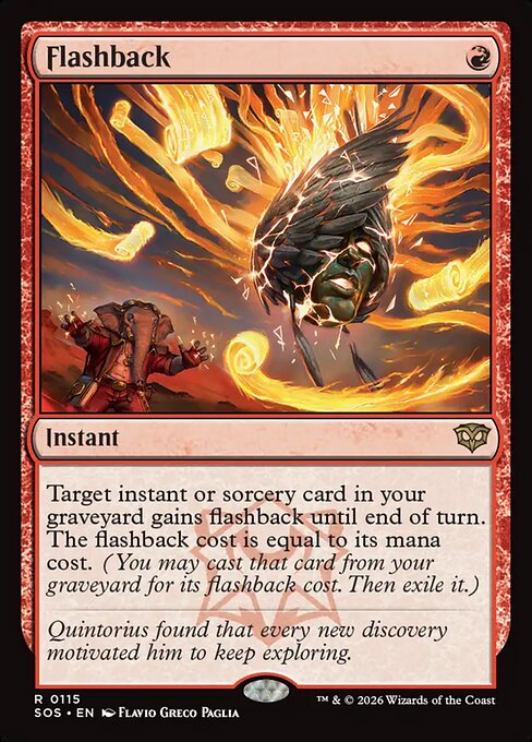 Flashback card art