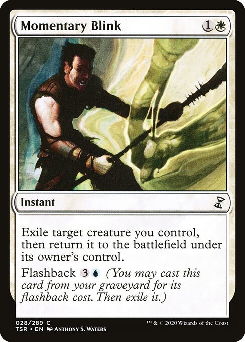 Momentary Blink card art