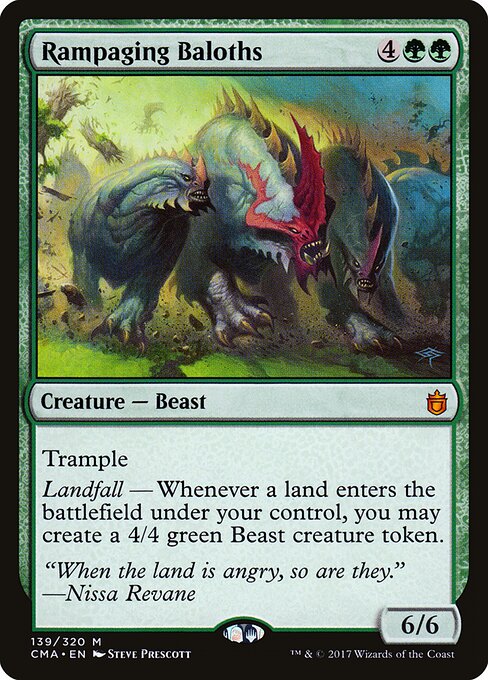 Rampaging Baloths card art