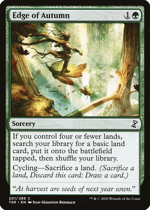 Edge of Autumn card art