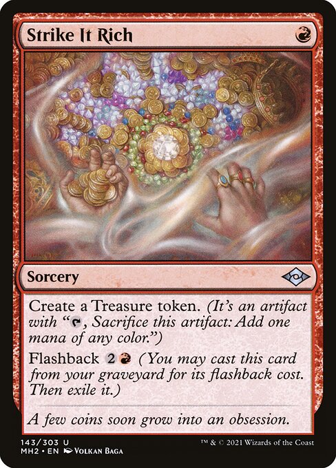 Strike It Rich card art