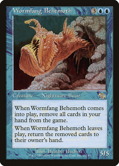 Wormfang Behemoth card art
