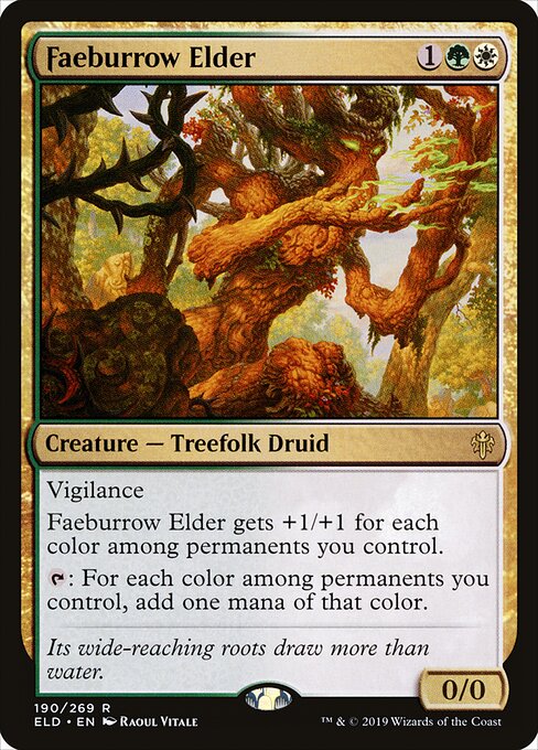 Faeburrow Elder card art